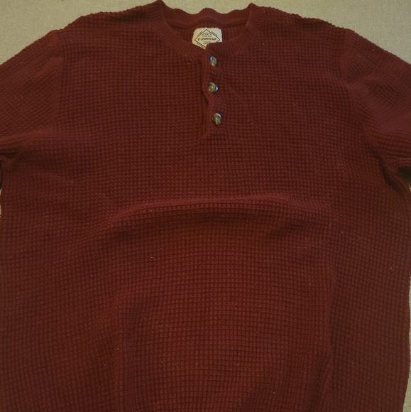 St John's Bay Red Sweater - Picture 2 of 3